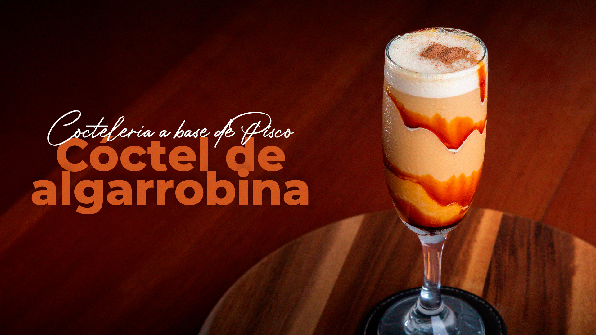 Cóctel de algarrobina